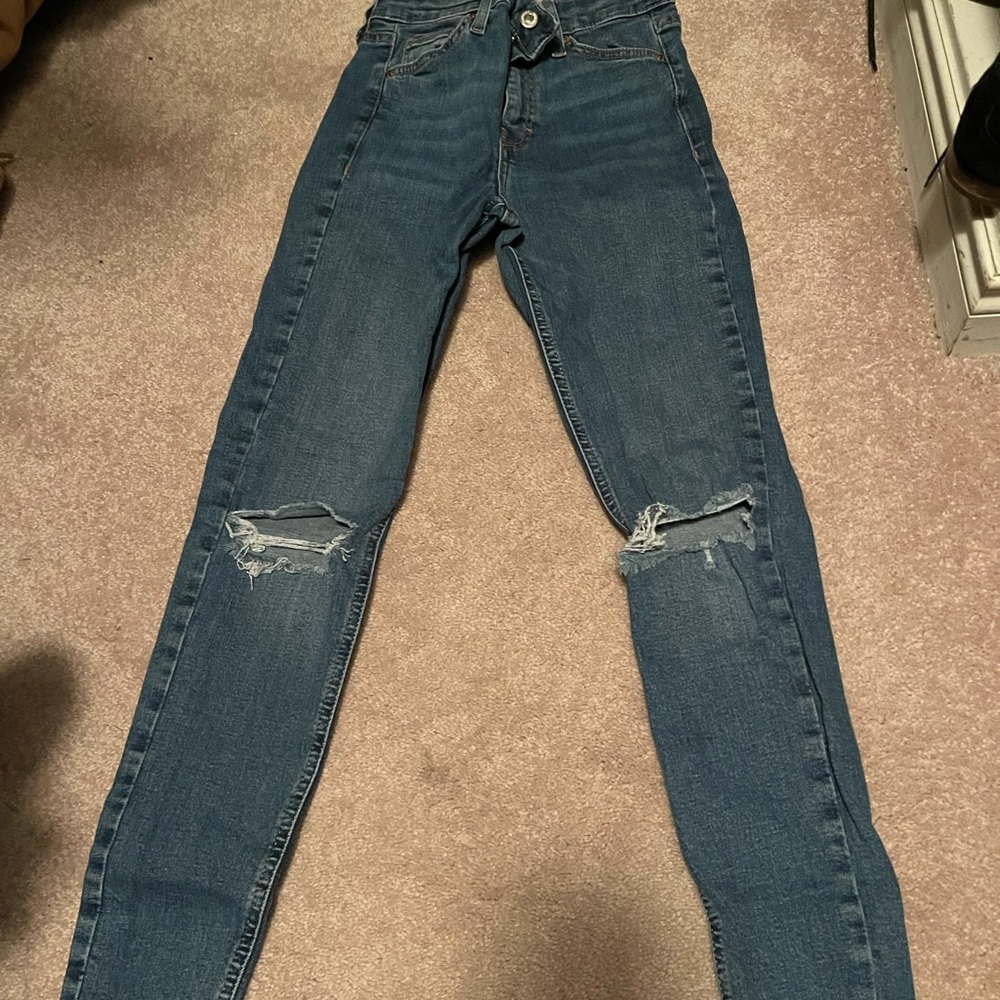 Top shop jeans size 25 length 30